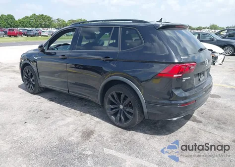 2021 Volkswagen Tiguan 2.0T Se/2.0T Se R-Line Black/2.0T Sel из США, поврежденный, VIN 3VV3B7AX7MM009181